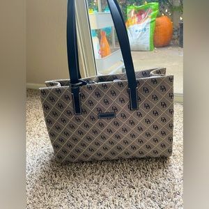 Gray Black Dooney & Bourke Purse